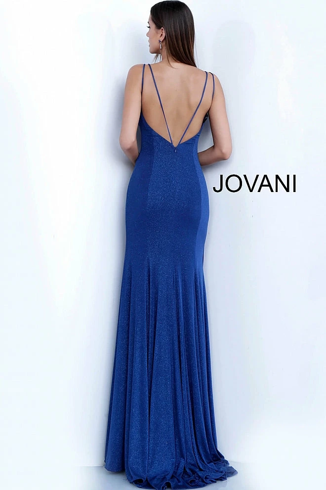 In Stock Jovani JVN 58557 Size 00 Red V Neckline Fitted Glitter Prom Dress Shimmer Stretch Backless Dresses 15 In Stock Jovani JVN 58557 Size 00 Red V Neckline Fitted Glitter Prom Dress Shimmer Stretch Backless Dresses