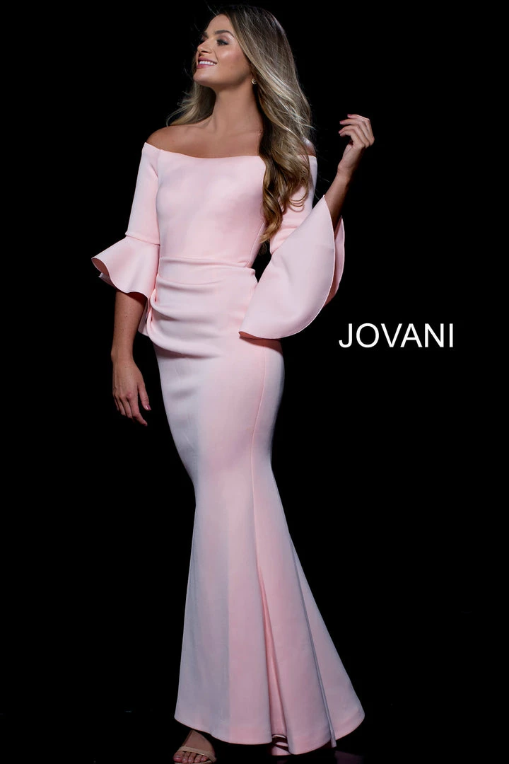 Mermaid Dresses Jovani 59993 Scuba Off The Shoulder Bell Sleeves Evening Dress Formal Long Sleeve 5 Mermaid Dresses Jovani 59993 Scuba Off The Shoulder Bell Sleeves Evening Dress Formal Long Sleeve