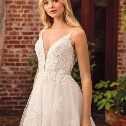In Stock Casablanca Beloved BL286 Delilah Size 12 Lace A Line Wedding Dress Bridal Gown