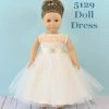 Rosebuds 5129 Doll Dress Matches Rosebuds Flower Girl Dress 5129 1 Rosebuds 5129 Doll Dress Matches Rosebuds Flower Girl Dress 5129