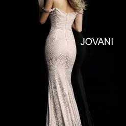 In Stock Jovani JVN60139 Size 6 Red Shimmer Prom Dress Long Glitter Gown Off The Shoulder 24 In Stock Jovani JVN60139 Size 6 Red Shimmer Prom Dress Long Glitter Gown Off The Shoulder