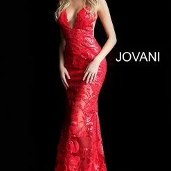 Jovani 60283 Long Floral Sheer Sequin Formal Evening Prom Dress V Neck Gown Backless Dresses 25 Jovani 60283 Long Floral Sheer Sequin Formal Evening Prom Dress V Neck Gown Backless Dresses