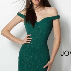 Jovani 61623 Off The Shoulder Fitted Short Homecoming Dress Cocktail Dress