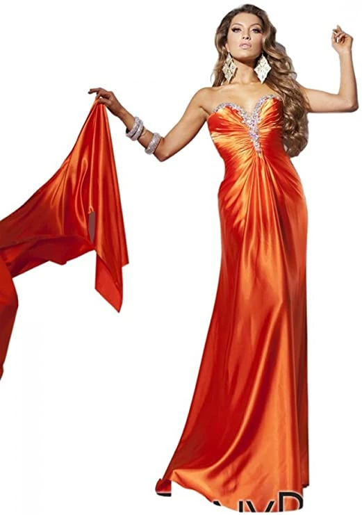 In Stock TONY BOWLS LE GALA 112534 Size 6 Orange Prom Dress Pageant Gown Formal CLEARANCE 3 In Stock TONY BOWLS LE GALA 112534 Size 6 Orange Prom Dress Pageant Gown Formal CLEARANCE