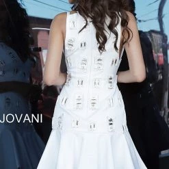 Jovani 63338 V Neck Embellished Cocktail Dress 13 Jovani 63338 V Neck Embellished Cocktail Dress