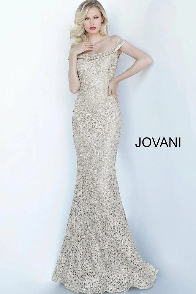 Jovani 63815 Long Fitted Off The Shoulder Flared Evening Gown Formal Dress Sequin Dresses 3 Jovani 63815 Long Fitted Off The Shoulder Flared Evening Gown Formal Dress Sequin Dresses