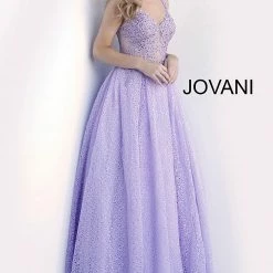 Discontinued Jovani JVN64105 Long Lace Sheer A Line Ballgown Prom Dress Formal Backless Ballgown Dresses 13 Discontinued Jovani JVN64105 Long Lace Sheer A Line Ballgown Prom Dress Formal Backless Ballgown Dresses