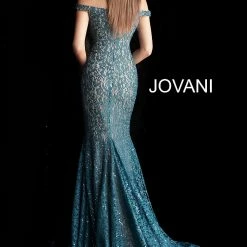 Jovani 64521 Embellished Lace Prom Dress Mermaid Gown Off Shoulder V Neck Mermaid Dresses 21 Jovani 64521 Embellished Lace Prom Dress Mermaid Gown Off Shoulder V Neck Mermaid Dresses