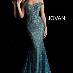 Jovani 64521 Embellished Lace Prom Dress Mermaid Gown Off Shoulder V Neck Mermaid Dresses 19 Jovani 64521 Embellished Lace Prom Dress Mermaid Gown Off Shoulder V Neck Mermaid Dresses