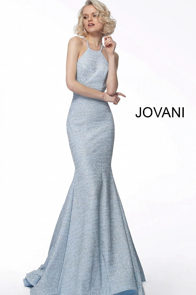 Discontinued Jovani 65416 High Neckline Glitter Jersey Fitted Prom Dress 2020 Mermaid Gown Long Sleeve Dresses 4 Discontinued Jovani 65416 High Neckline Glitter Jersey Fitted Prom Dress 2020 Mermaid Gown Long Sleeve Dresses