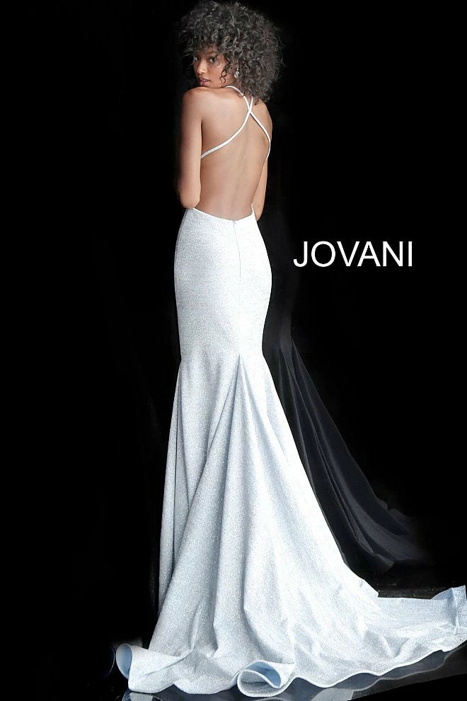 Discontinued Jovani 65416 Glitter Jersey Fitted Prom Dress With High Neckline Long Sleeve Dresses 12 Discontinued Jovani 65416 Glitter Jersey Fitted Prom Dress With High Neckline Long Sleeve Dresses
