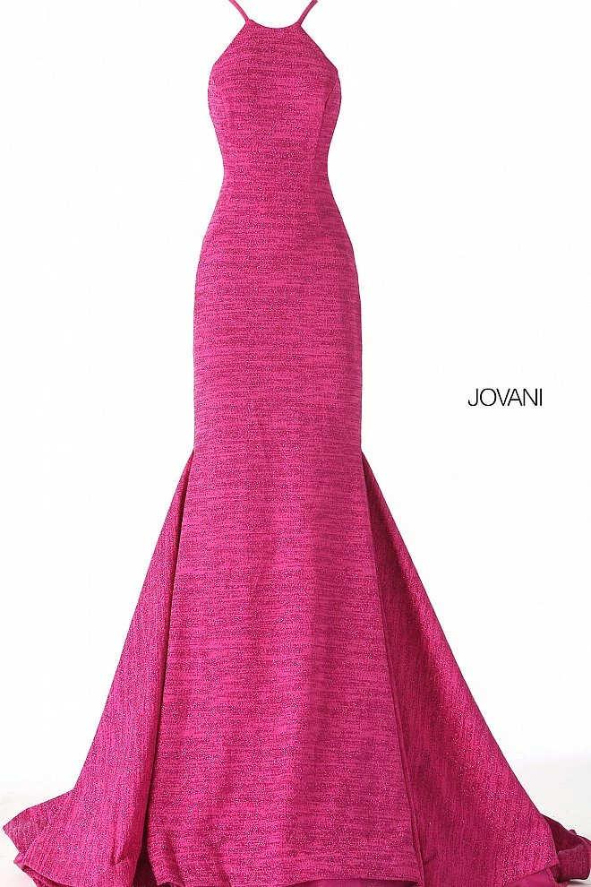 Discontinued Jovani 65416 Glitter Jersey Fitted Prom Dress With High Neckline Long Sleeve Dresses 5 Discontinued Jovani 65416 Glitter Jersey Fitted Prom Dress With High Neckline Long Sleeve Dresses