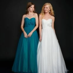 In Stock Nina Canacci 6573 Long Ballgown Prom Dress Pageant Gown Romantic Wedding Dress Size 12