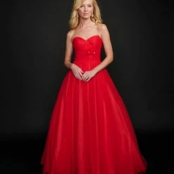 In Stock Canacci 6573 Long Ballgown Prom Dress Pageant Gown Romantic Wedding Dress Size 6 Ballgown Dresses