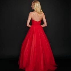 In Stock Nina Canacci 6573 Long Ballgown Prom Dress Pageant Gown Romantic Wedding Dress Size 12