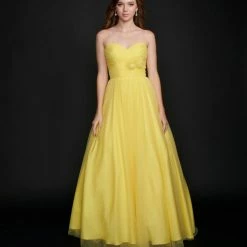 In Stock Nina Canacci 6573 Long Ballgown Prom Dress Pageant Gown Romantic Wedding Dress Size 12