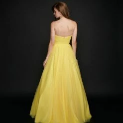 In Stock Canacci 6573 Long Ballgown Prom Dress Pageant Gown Romantic Wedding Dress Size 6 Ballgown Dresses