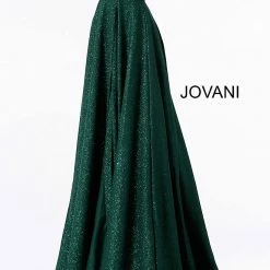 Discontinued Jovani 66253 Sweetheart Neckline Glitter Prom Dress