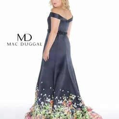 In Stock Fabulouss By Mac Duggal 66391 Size 14 Prom Dress Pageant Gown Mermaid Plus Size CLEARANCE