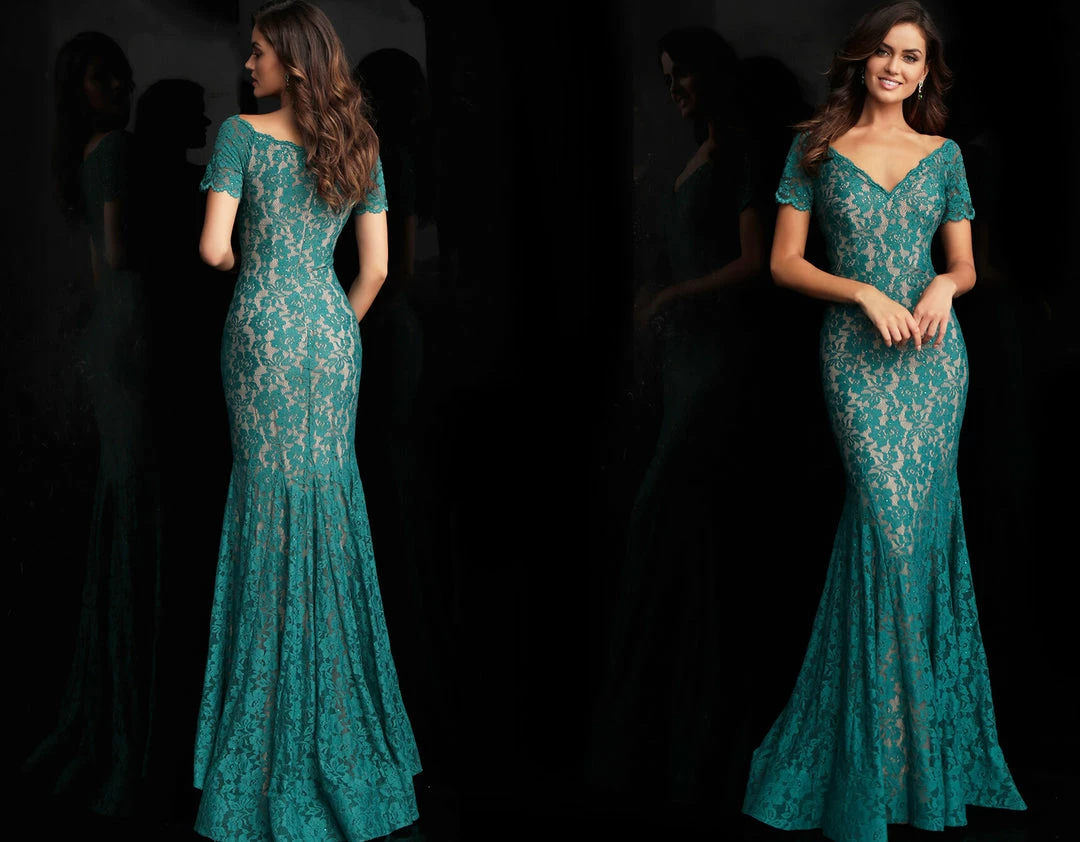 Discontinued Ballgown Dresses Jovani 66730 Short Sleeve Lace Modest Prom Dress 5 Discontinued Ballgown Dresses Jovani 66730 Short Sleeve Lace Modest Prom Dress