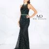 In Stock CLEARANCE Mac Duggal Flash 66835 Emerald Size 8 Prom Dress Pageant Gown