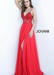 Long Sleeve Dresses Jovani 66925 Embellished V Neck Prom Dress Pageant Gown High Slit Evening Gown 17 Long Sleeve Dresses Jovani 66925 Embellished V Neck Prom Dress Pageant Gown High Slit Evening Gown