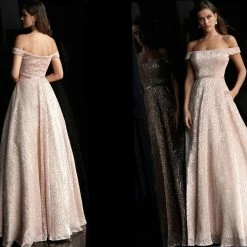 In Stock Ballgown Dresses Jovani JVN66951 Size 14 Off The Shoulder Sequin Prom Dress Ball Gown Formal Evening 8 In Stock Ballgown Dresses Jovani JVN66951 Size 14 Off The Shoulder Sequin Prom Dress Ball Gown Formal Evening