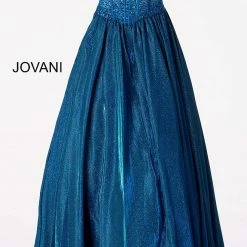 Discontinued Ballgown Dresses Jovani 67035 Royal Blue Prom Dress