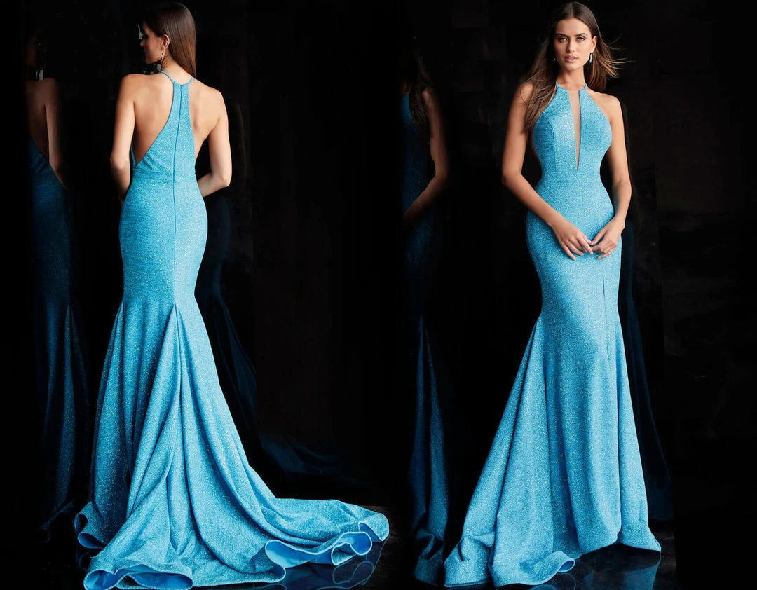 Discontinued Jovani 67563 Fitted Mermaid Glitter Jersey Prom Dress Long Sheer Plunging Long Sleeve Dresses 4 Discontinued Jovani 67563 Fitted Mermaid Glitter Jersey Prom Dress Long Sheer Plunging Long Sleeve Dresses