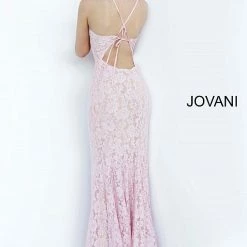 Discontinued Jovani 68431 Long Embellished Lace Fit & Flare High Neck Prom Dress Evening Gown 13 Discontinued Jovani 68431 Long Embellished Lace Fit & Flare High Neck Prom Dress Evening Gown