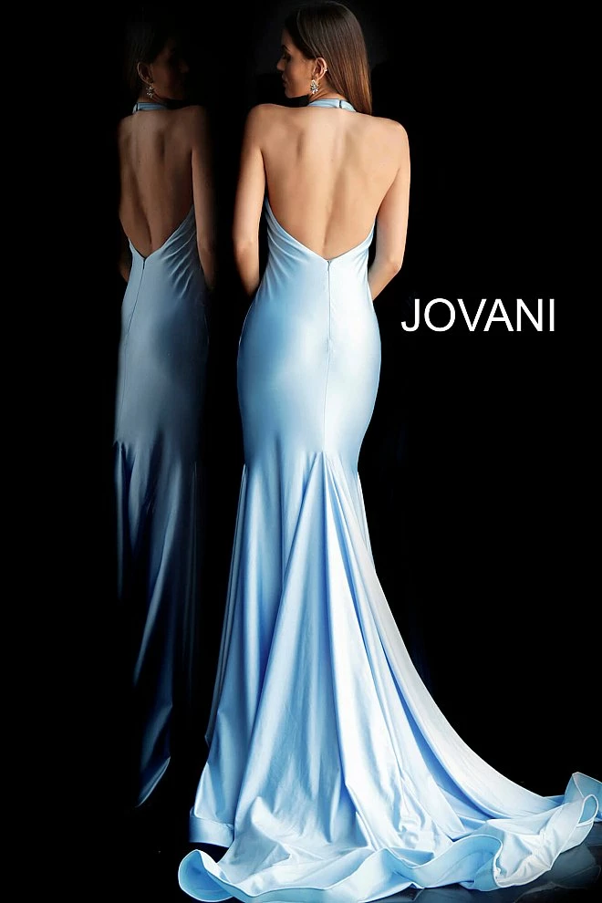 Discontinued Jovani 68670 Black, Bubble Pink, Emerald, Ivory, Powder Blue, Red And Royal Sizes 00-24 4 Discontinued Jovani 68670 Black, Bubble Pink, Emerald, Ivory, Powder Blue, Red And Royal Sizes 00-24
