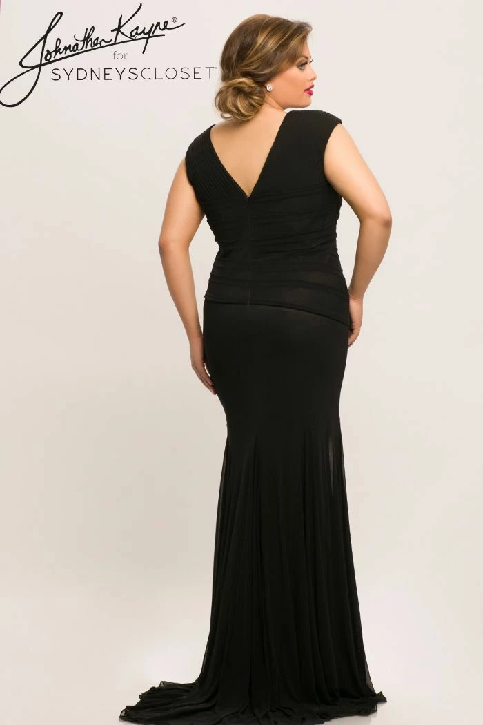 Discontinued Long Sleeve Dresses Johnathan Kayne For Sydneys Closet JK 2004 Plus Size Prom Dress Evening Gown 7 Discontinued Long Sleeve Dresses Johnathan Kayne For Sydneys Closet JK 2004 Plus Size Prom Dress Evening Gown