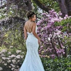 Adagio Bridal W9381 Beaded Lace Mermaid Wedding Dress Bridal Gown 9381 Mermaid Dresses