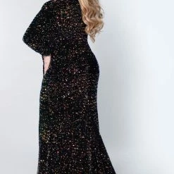 Johnathan Kayne For Sydney's Closet JK2216 Supernova Prom Dress Evening Gown JK 2216