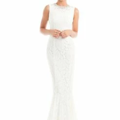 In Stock Long Sleeve Dresses Johnathan Kayne 7054 Size 8 Lace Fitted Pageant Prom Dress Formal Gown 8 In Stock Long Sleeve Dresses Johnathan Kayne 7054 Size 8 Lace Fitted Pageant Prom Dress Formal Gown