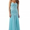 In Stock Mermaid Dresses Nina Canacci 7121 Size 8 Mint Pleated Skirt Mermaid Prom Dress Pageant Gown