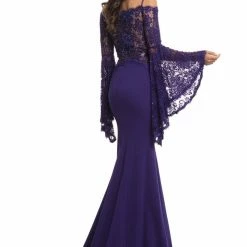 Long Sleeve Dresses Johnathan Kayne 7244 Lace Bell Sleeve Off Shoulder Prom Dress Pageant Gown Embellished 42 Long Sleeve Dresses Johnathan Kayne 7244 Lace Bell Sleeve Off Shoulder Prom Dress Pageant Gown Embellished
