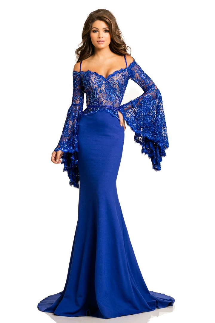 Long Sleeve Dresses Johnathan Kayne 7244 Lace Bell Sleeve Off Shoulder Prom Dress Pageant Gown Embellished 6 Long Sleeve Dresses Johnathan Kayne 7244 Lace Bell Sleeve Off Shoulder Prom Dress Pageant Gown Embellished
