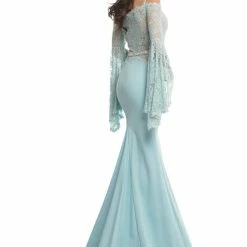 In Stock Johnathan Kayne 7244 Size 2 Pink Lace Bell Sleeve Off Shoulder Prom Dress Pageant Gown Embellished Long Sleeve Dresses 40 In Stock Johnathan Kayne 7244 Size 2 Pink Lace Bell Sleeve Off Shoulder Prom Dress Pageant Gown Embellished Long Sleeve Dresses