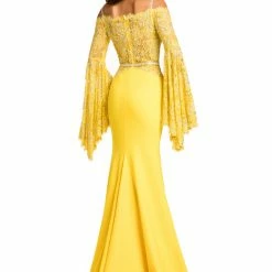 Long Sleeve Dresses Johnathan Kayne 7244 Lace Bell Sleeve Off Shoulder Prom Dress Pageant Gown Embellished 43 Long Sleeve Dresses Johnathan Kayne 7244 Lace Bell Sleeve Off Shoulder Prom Dress Pageant Gown Embellished