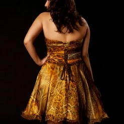 In Stock Animal Print Dresses Mac Duggal Fabulouss Short Plus Size 18 Prom Dress 7263 Homecoming Cocktail