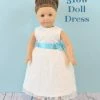 Rosebuds 5108 Doll Dress Matching Flower Girls Doll Dress For Rosebuds 5108