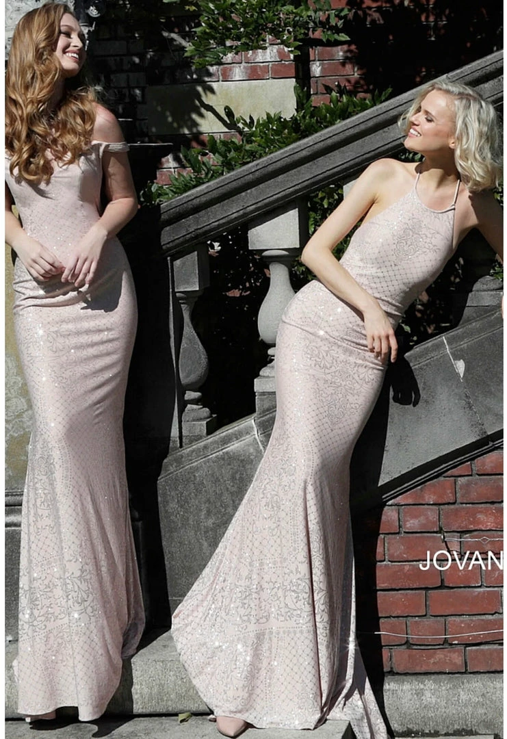 In Stock Jovani JVN60139 Size 6 Red Shimmer Prom Dress Long Glitter Gown Off The Shoulder 14 In Stock Jovani JVN60139 Size 6 Red Shimmer Prom Dress Long Glitter Gown Off The Shoulder