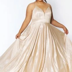 In Stock Long Sleeve Dresses Tease Prom 2014 Wild Honey Size 14 A Line Prom Dress Plus Sized Satin