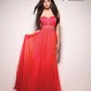 In Stock Vienna Prom 8006 Size 12 Long Prom Dress Pageant Gown Iridescent Chiffon