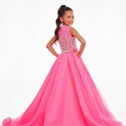 Ballgown Dresses Ashley Lauren Kids 8072 Long High Neck Beaded Bodice A Line Pageant Dress 27 Ballgown Dresses Ashley Lauren Kids 8072 Long High Neck Beaded Bodice A Line Pageant Dress