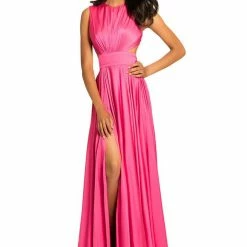 In Stock Johnathan Kayne 8072 Double Slit High Neckline Prom Dress Pageant Evening Gown Size 4 19 In Stock Johnathan Kayne 8072 Double Slit High Neckline Prom Dress Pageant Evening Gown Size 4