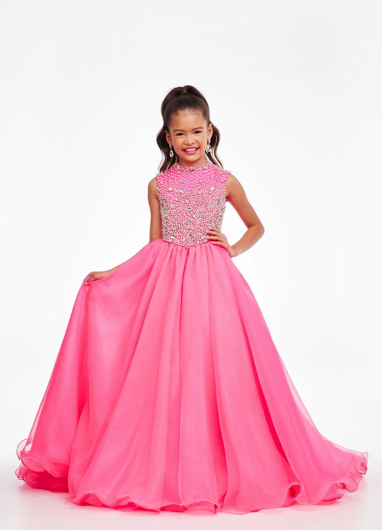 Ballgown Dresses Ashley Lauren Kids 8072 Long High Neck Beaded Bodice A Line Pageant Dress 6 Ballgown Dresses Ashley Lauren Kids 8072 Long High Neck Beaded Bodice A Line Pageant Dress