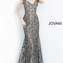 Jovani 8083 Long Metallic Shimmer Lace Evening Gown Prom Pageant Dress Mermaid 13 Jovani 8083 Long Metallic Shimmer Lace Evening Gown Prom Pageant Dress Mermaid