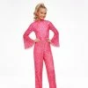 In Stock Ashley Lauren Kids 8091 Size 8 Long Bell Sleeve Girls Sequin Jumpsuit Fun Fashion Wear 1 In Stock Ashley Lauren Kids 8091 Size 8 Long Bell Sleeve Girls Sequin Jumpsuit Fun Fashion Wear